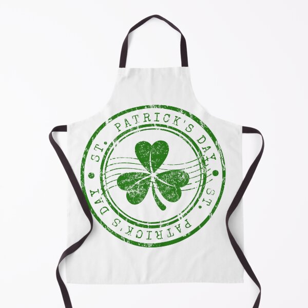 Item preview, St Patricks Day Shamrock Vintage Green Rubber Stamp designed and sold by chaaval.