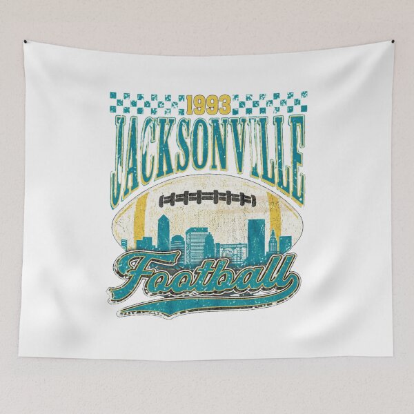Item preview, Retro Jacksonville Football Skyline T-Shirt designed and sold by MichelleF34464.
