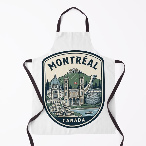 Item preview, Montreal Canada Vintage Travel Badge Skyline designed and sold by k3rstman1.