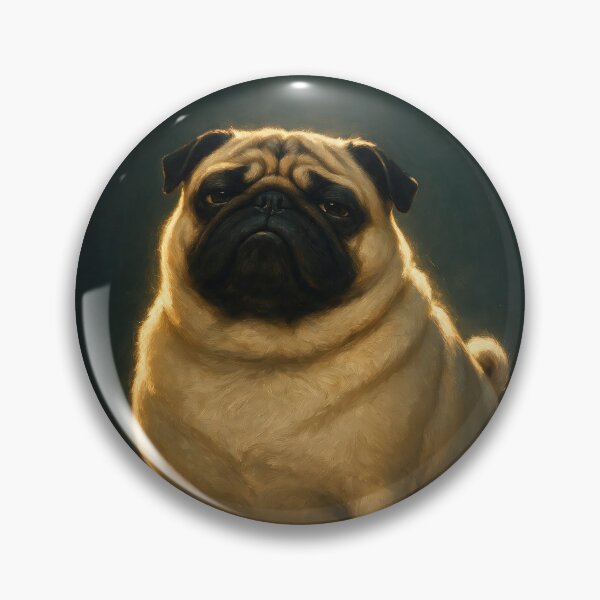 Item preview, I Am Not Impressed Grumpy Pug Poster designed and sold by Lineer22.
