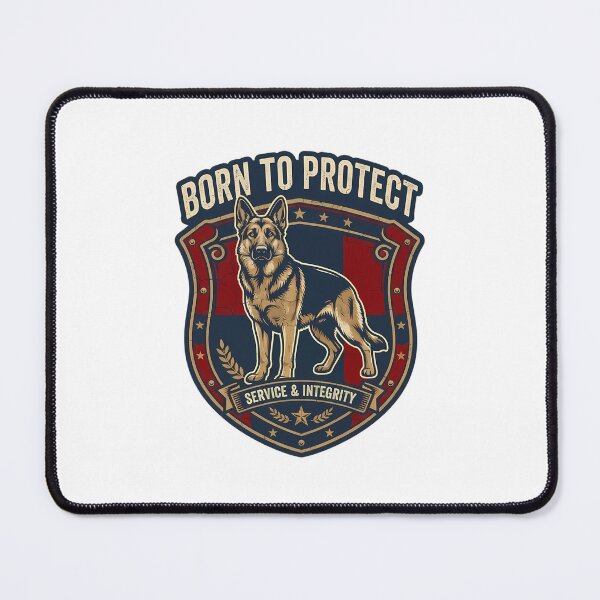Item preview, German Shepherd Service Emblem designed and sold by SHOP-Corner.