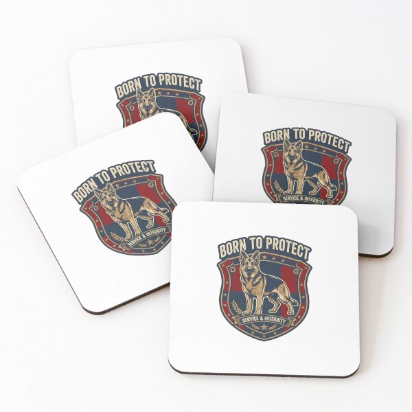 Item preview, German Shepherd Service Emblem designed and sold by SHOP-Corner.
