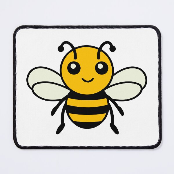 Item preview, Cute Happy Bumblebee Kawaii Chibi Honey Bee Cartoon designed and sold by Vision Crafted.