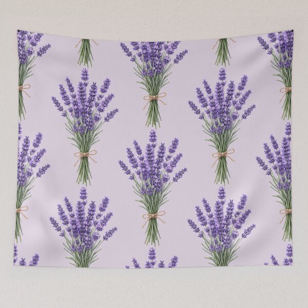 Item preview, Lavender bouquet with purple flowers designed and sold by Kisho.