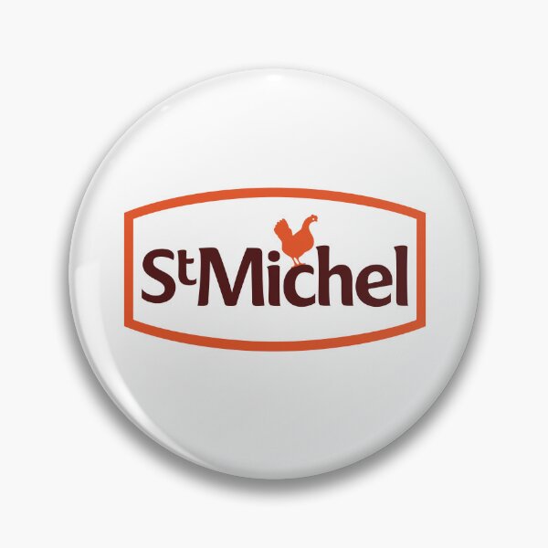 Item preview, St Michel French Biscuit Logo White on Black designed and sold by Ulrike M 	 Werner.