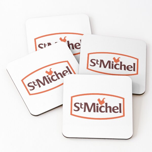Item preview, St Michel French Biscuit Logo White on Black designed and sold by Ulrike M 	 Werner.