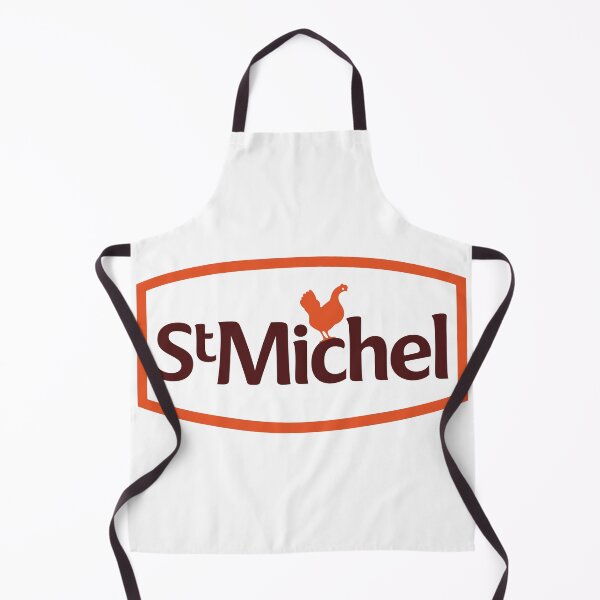 Item preview, St Michel French Biscuit Logo White on Black designed and sold by Ulrike M Werner.