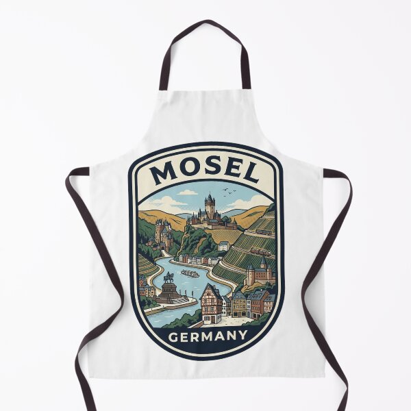 Artikelvorschau, Vintage-Reiseabzeichen aus dem Moseltal, Deutschland entworfen und verkauft von k3rstman1.