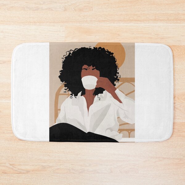 Item preview, Afro Girl Coffee designed and sold by ArtbyCiage.