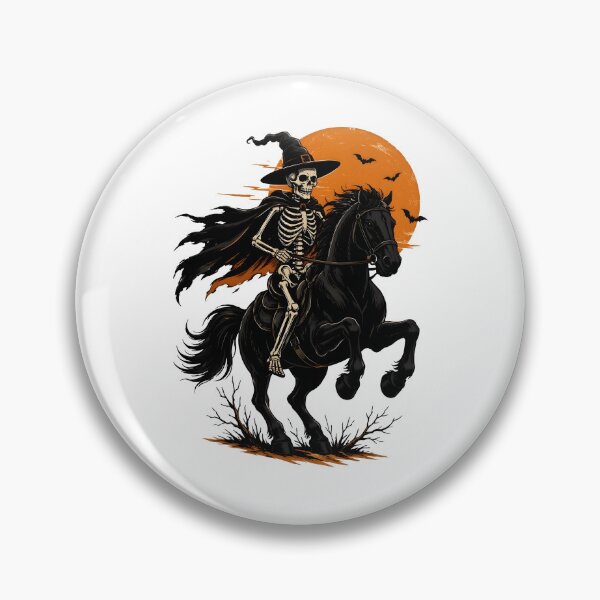 Item preview, Halloween Skeleton Horseman Shirt, Spooky Headless Rider Graphic Tee, Gothic Halloween Shirt, Dark Equestrian Horror Tee designed and sold by Catspeachy.
