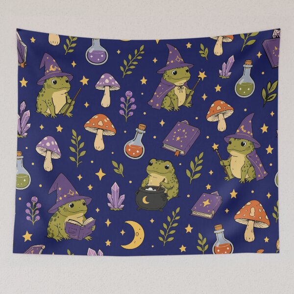 Item preview, Cute Wizard Toad designed and sold by BanksyNB.