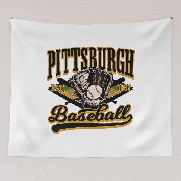 Item preview, Pittsburgh Baseball Vintage Retro Graphic Tee designed and sold by MichelleF34464.