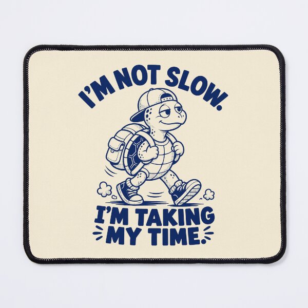 Item preview, Funny Turtle Motivation Shirt – I'm Not Slow, I'm Taking My Time designed and sold by tindian.