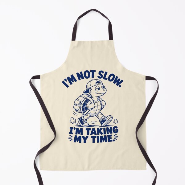 Item preview, Funny Turtle Motivation Shirt – I'm Not Slow, I'm Taking My Time designed and sold by tindian.