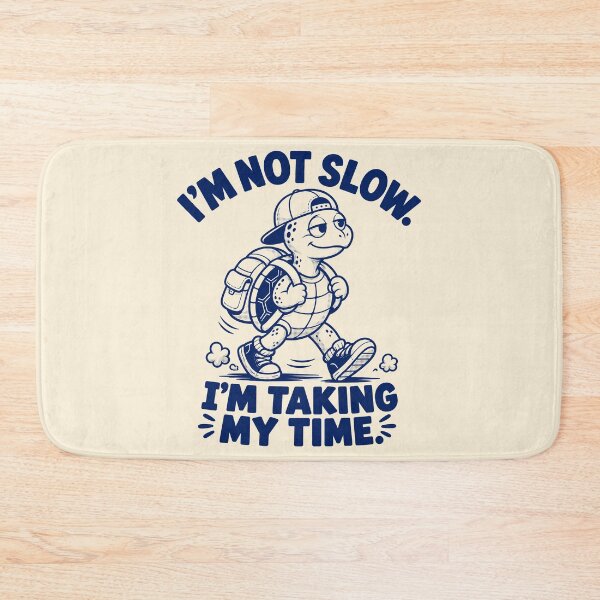 Item preview, Funny Turtle Motivation Shirt – I'm Not Slow, I'm Taking My Time designed and sold by tindian.