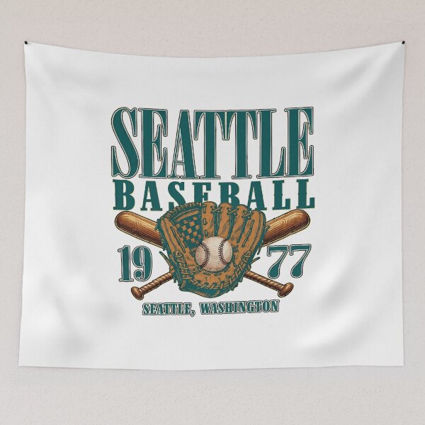 Item preview, Seattle Baseball 1977 Vintage Retro designed and sold by JohnYoung63765.