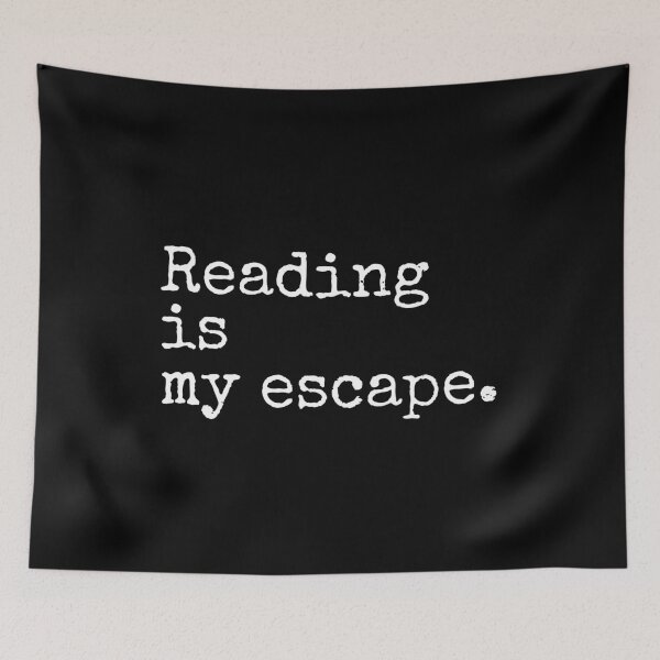 Item preview, Reading Is My Escape. designed and sold by PublicArtDesign.