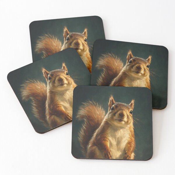 Item preview, Carry On Polite Squirrel Humour Poster designed and sold by Lineer22.