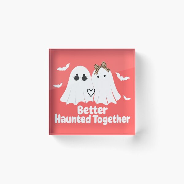 Item preview, Better Haunted Together Couple | Glam Halloween Design designed and sold by MOCH- ART.