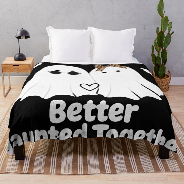 Item preview, Better Haunted Together Couple | Glam Halloween Design designed and sold by MOCH- ART.