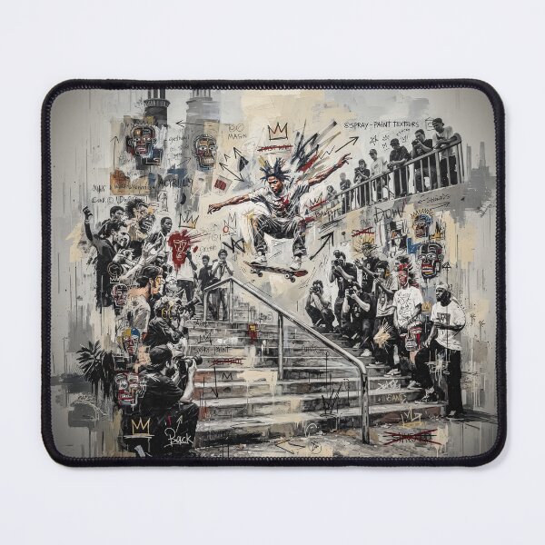 Item preview, Urban Chaos Skateboarding Pop Art designed and sold by Home Decor Art.