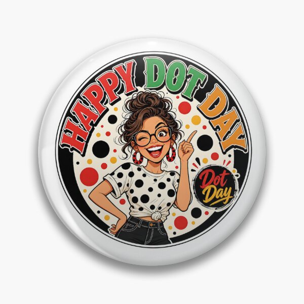 Item preview, Happy Dot Day Celebration Design designed and sold by Wilcox PhotoArt.