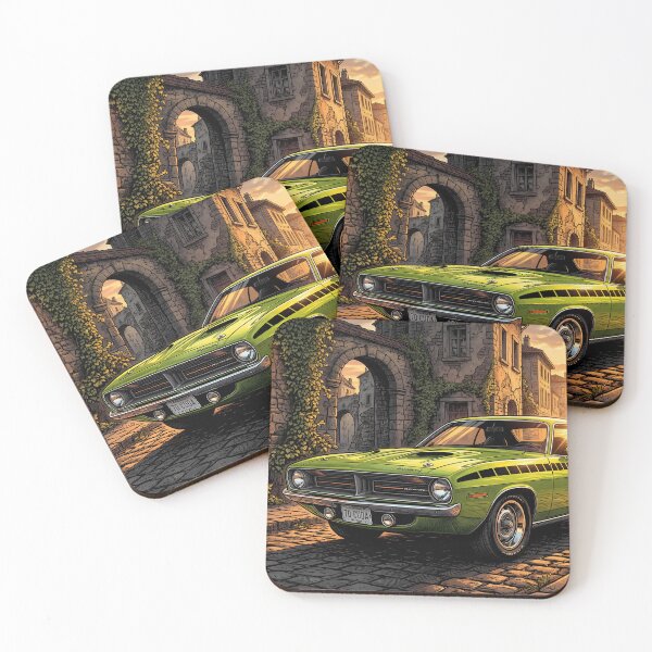 Item preview, Plymouth Barracuda Artwork designed and sold by Racing Art Store.