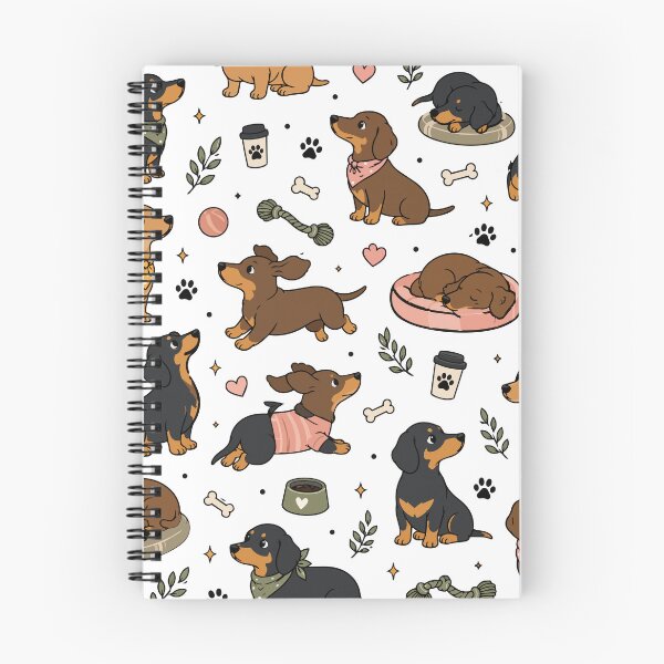 Item preview, Cute Dachshund Puppy Pattern designed and sold by BanksyNB.