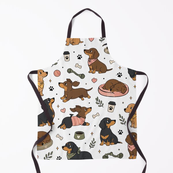 Item preview, Cute Dachshund Puppy Pattern designed and sold by BanksyNB.
