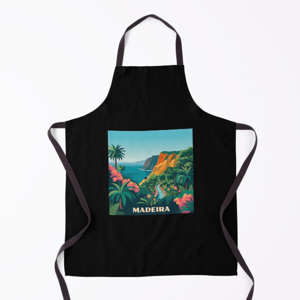 Item preview, Madeira Portugal Vintage Travel Poster Tropical Botanical designed and sold by MavtM.