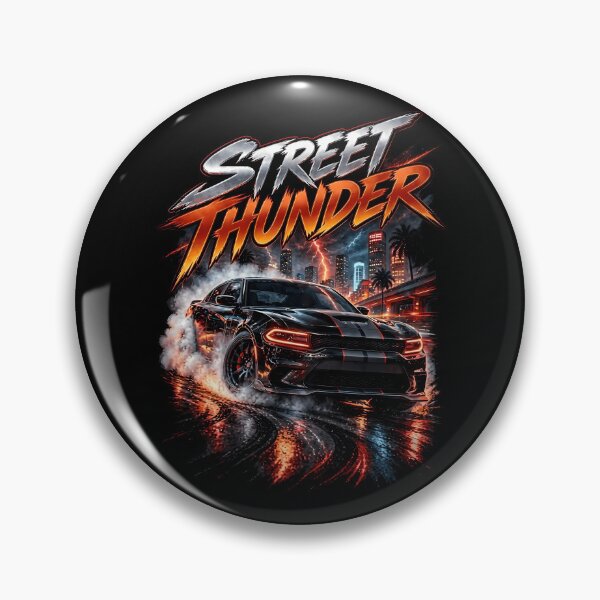 Item preview, Street Thunder Car Shirt, Muscle Car Racing Tee, Retro Automotive Graphic Shirt, Speed Racing Streetwear, Car Enthusiast Gift designed and sold by Xtusdior.