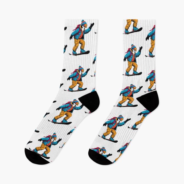Item preview, Cool Snowboarding Penguin designed and sold by Structure-Blue.