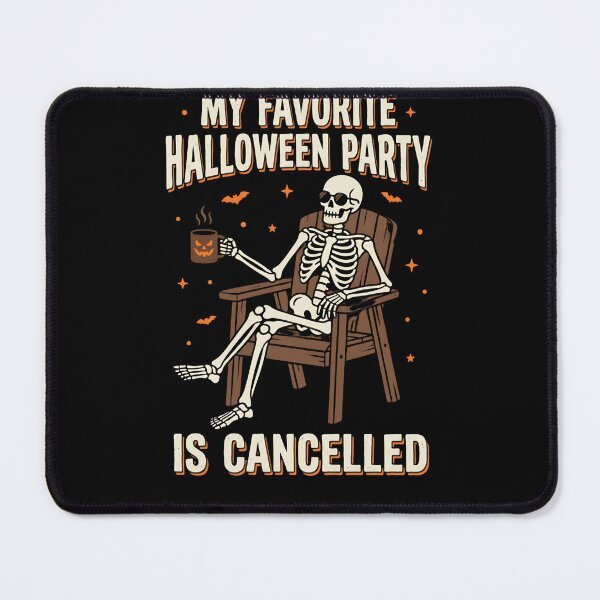 Item preview, My Favorite Halloween Party Is Cancelled Funny Introvert Homebody Halloween designed and sold by w66aboo.