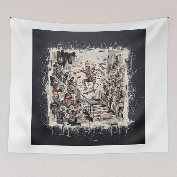 Artikelvorschau, Urban Chaos Skateboarding Pop Art entworfen und verkauft von Home Decor Art.