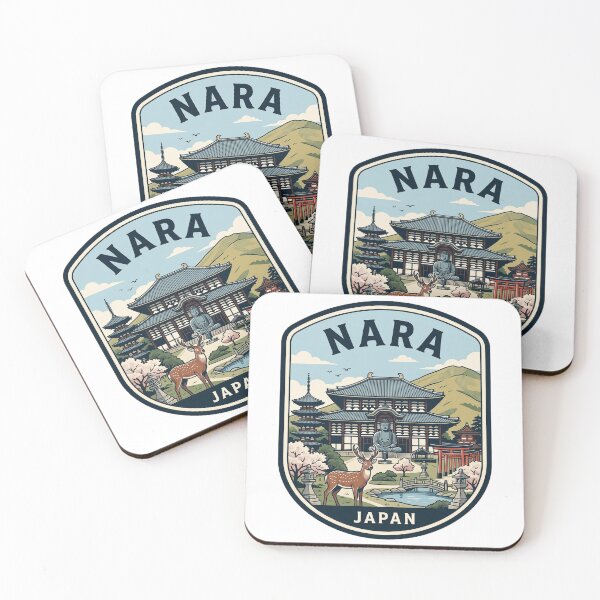 Item preview, Nara Japan Vintage Travel Badge designed and sold by k3rstman1.