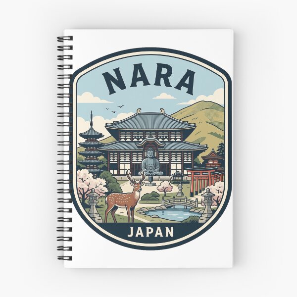 Item preview, Nara Japan Vintage Travel Badge designed and sold by k3rstman1.