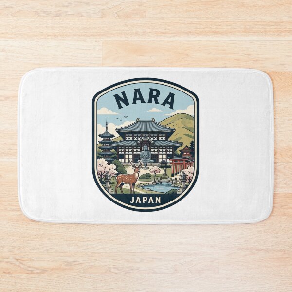 Item preview, Nara Japan Vintage Travel Badge designed and sold by k3rstman1.