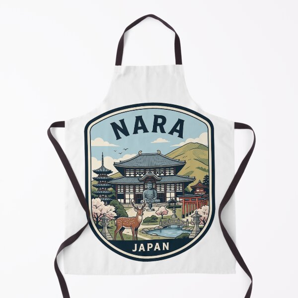 Item preview, Nara Japan Vintage Travel Badge designed and sold by k3rstman1.