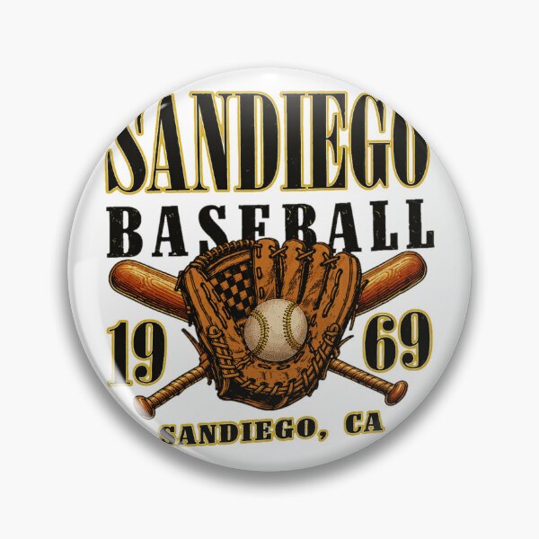 Item preview, Vintage Baseball San Diego 1969 Retro Tee designed and sold by ZacharyWh41164.