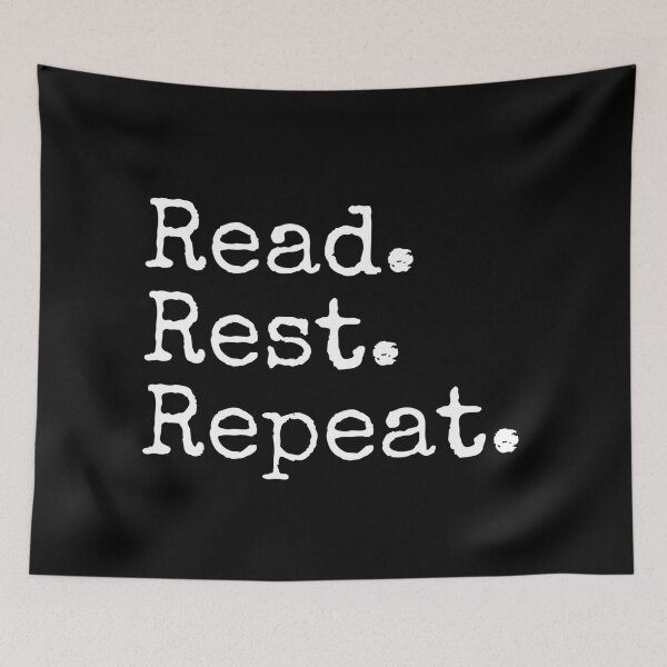 Item preview, Read. Rest. Repeat. designed and sold by PublicArtDesign.