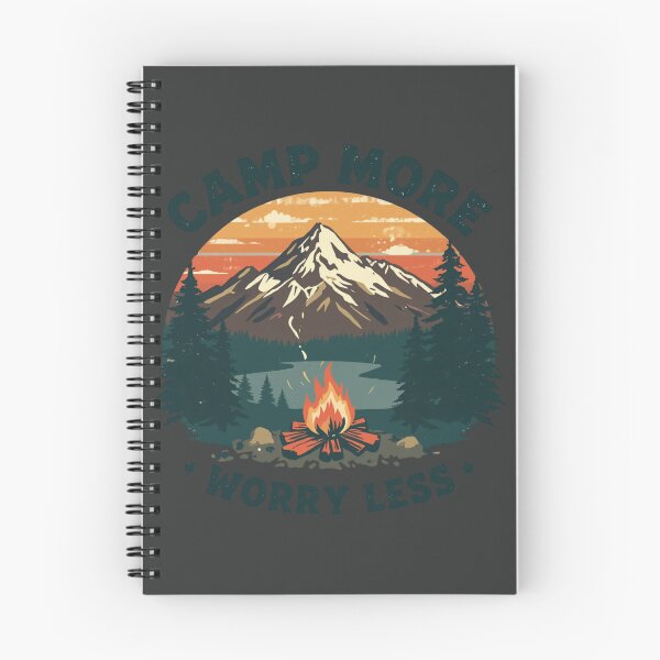 Item preview, Camp More Worry Less Vintage Camping designed and sold by Pransis_Diginer_26.