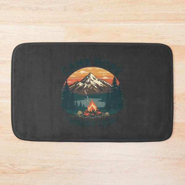 Item preview, Camp More Worry Less Vintage Camping designed and sold by Pransis_Diginer_26.