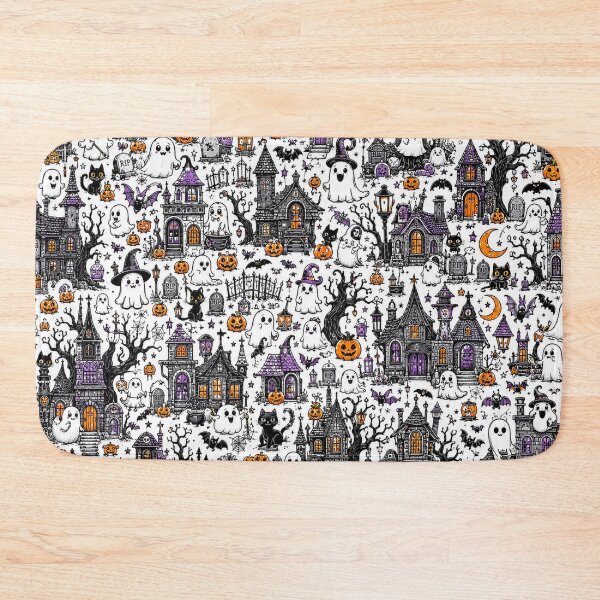 Item preview, Haunted Ghost Town Monster Pattern designed and sold by i-corp.