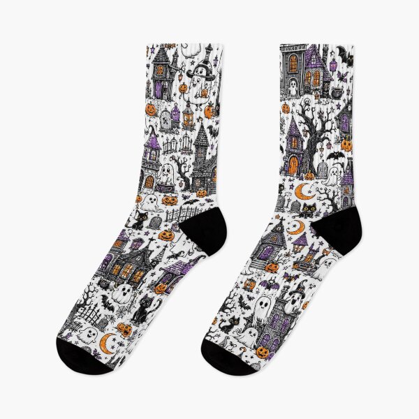 Item preview, Haunted Ghost Town Monster Pattern designed and sold by i-corp.