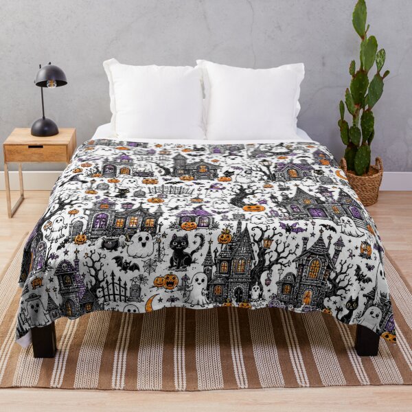 Item preview, Haunted Ghost Town Monster Pattern designed and sold by i-corp.