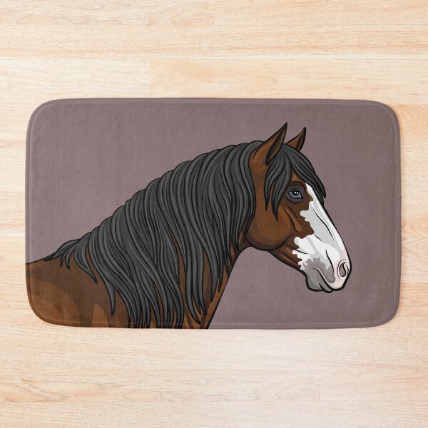 Item preview, The head of the Abaco horse with a bay coat designed and sold by Cheval-de-coeur.