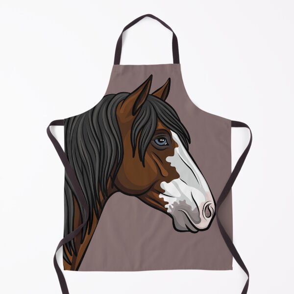 Item preview, The head of the Abaco horse with a bay coat designed and sold by Cheval-de-coeur.