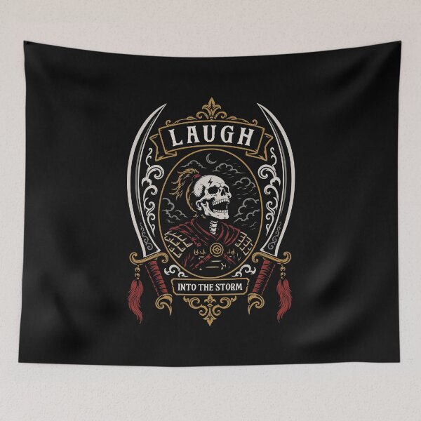Item preview, Laugh into the Storm Wargaming designed and sold by pixeptional.