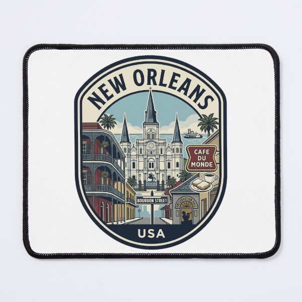 Item preview, Vintage New Orleans Louisiana French Quarter Travel designed and sold by k3rstman1.