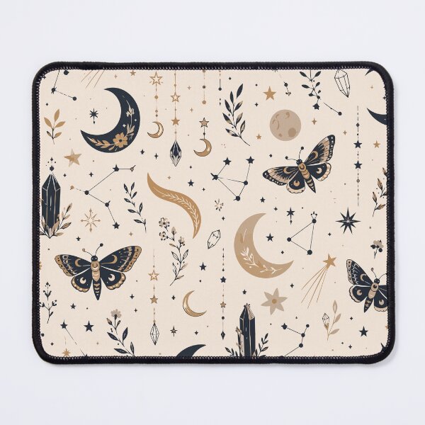 Item preview, Lunar Moths & Constellations Pattern designed and sold by BanksyNB.